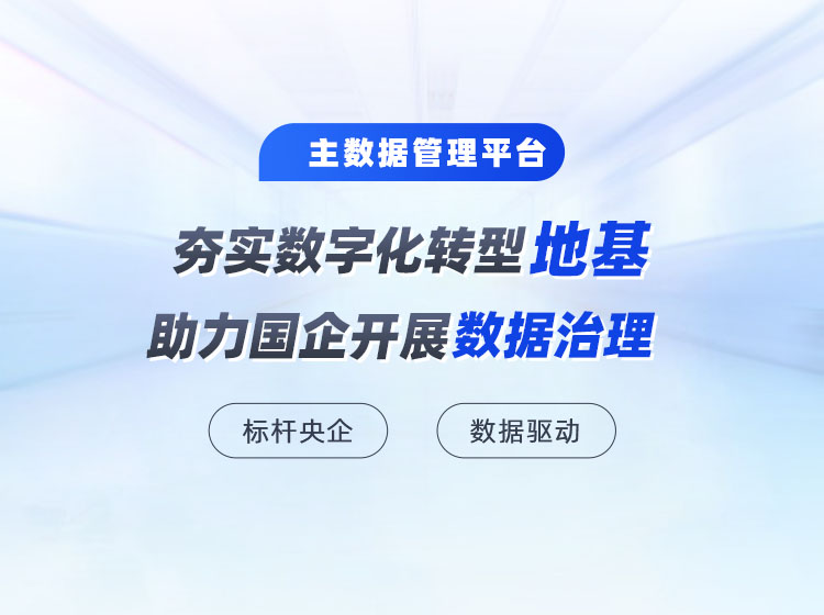 地产央企数据治理成功实践